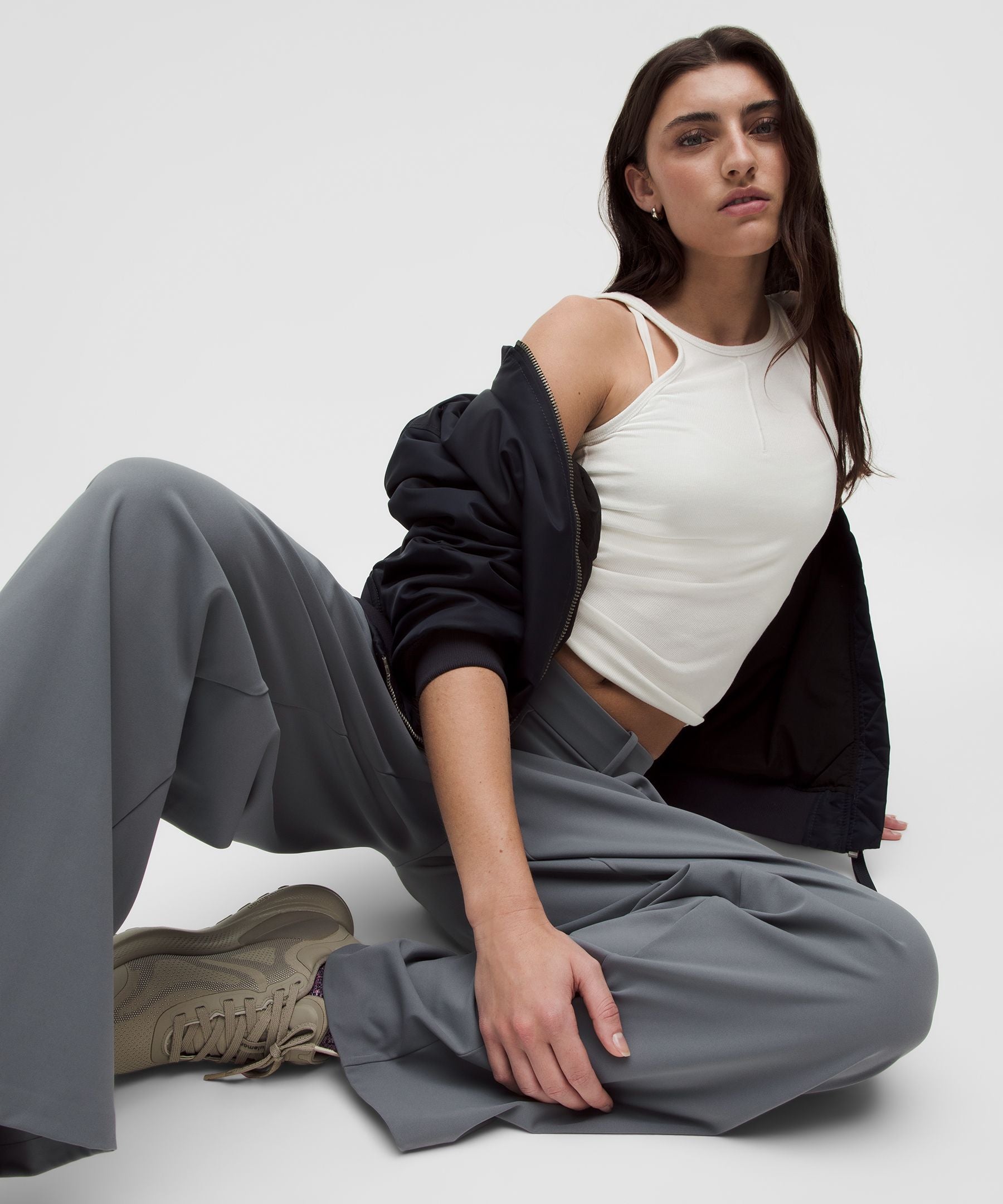 Lululemon Daydrift High-Rise Wide-Leg Trouser *Regular Solar Grey