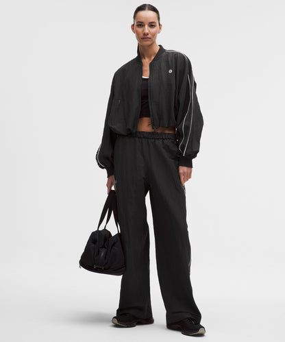 Lululemon Crinkle Nylon Mid-Rise Track Pant *Wordmark
