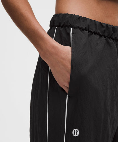 Lululemon Crinkle Nylon Mid-Rise Track Pant *Wordmark