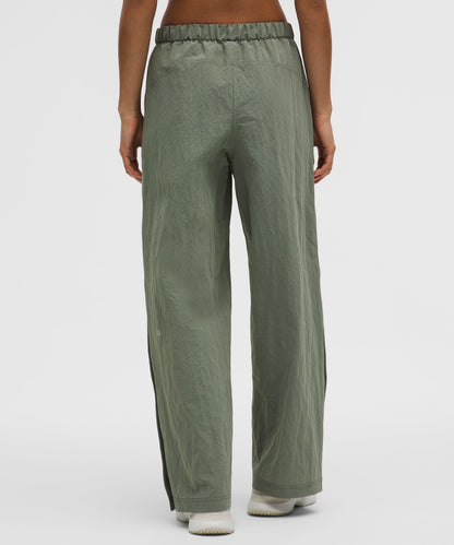 Lululemon Crinkle Nylon Mid-Rise Track Pant *Wordmark