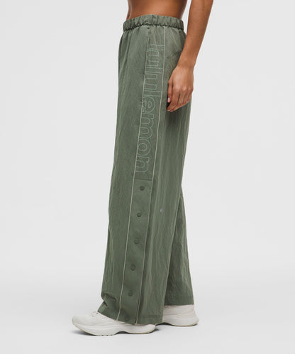 Lululemon Crinkle Nylon Mid-Rise Track Pant *Wordmark