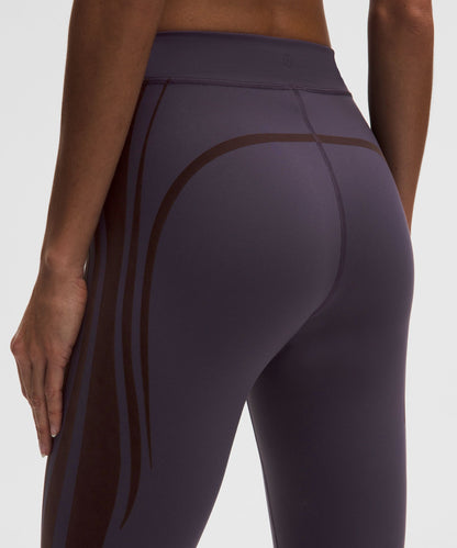 Lululemon Women's Wunder Train High-Rise Tight 25" *Flocked