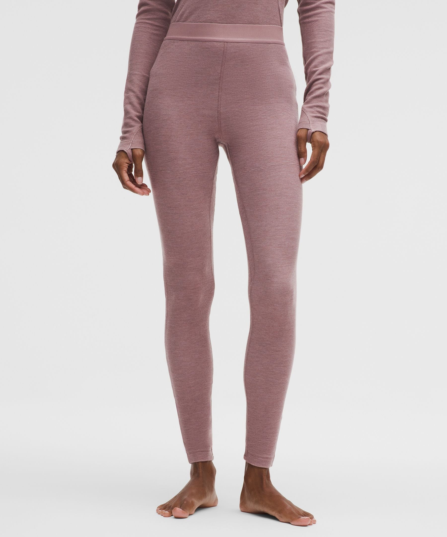 Lululemon Women's Waffle-Knit High-Rise Base Layer Tight 28"
