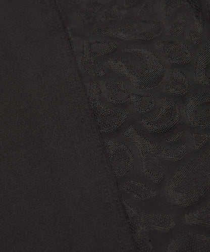 Lululemon Women's Paisley Sheer Lace Jacquard Panelled High-Rise Tight 25"