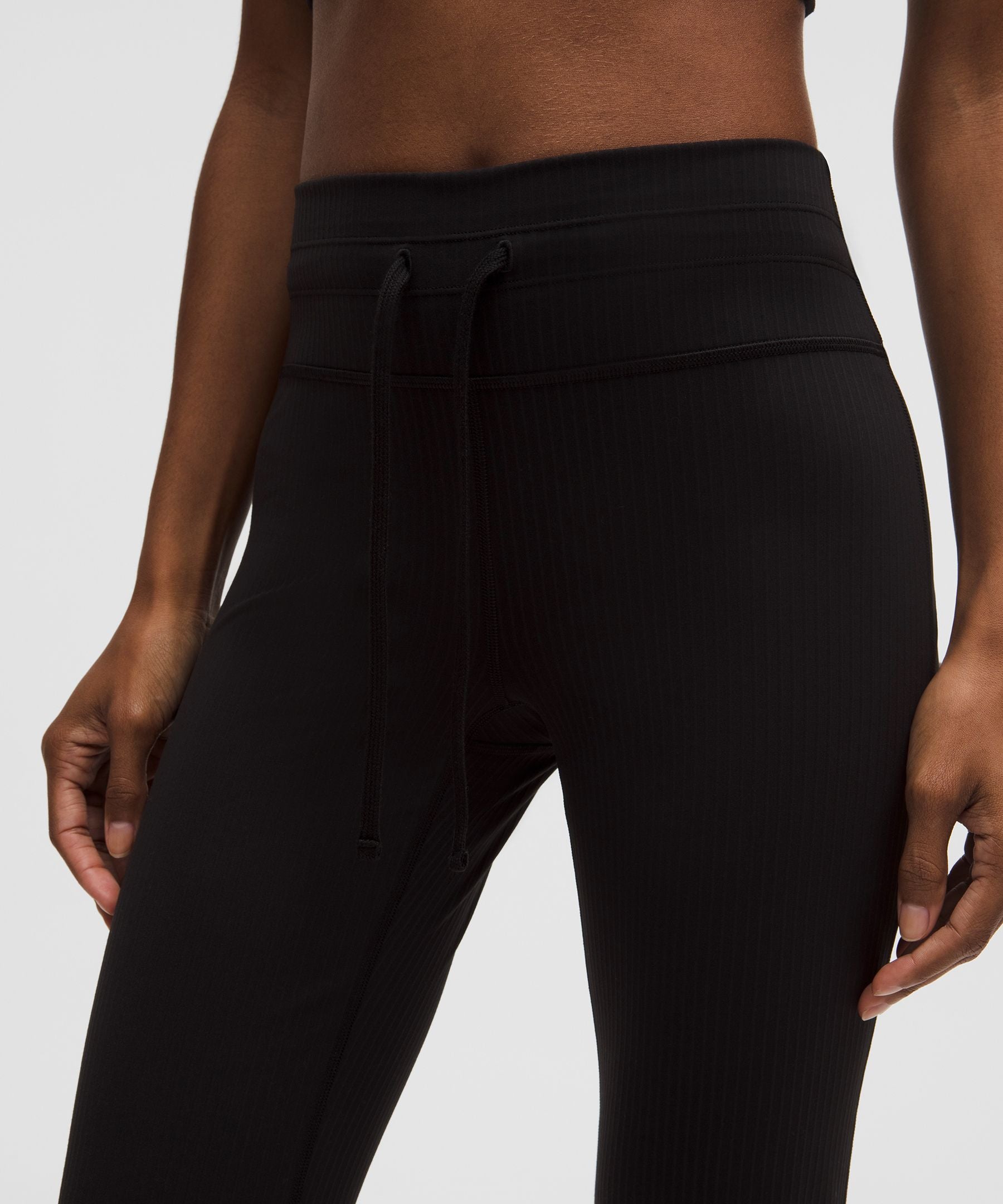 Lululemon Groove High-Rise Ribbed Wide-Flare Pant