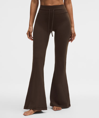 Lululemon Groove High-Rise Ribbed Wide-Flare Pant