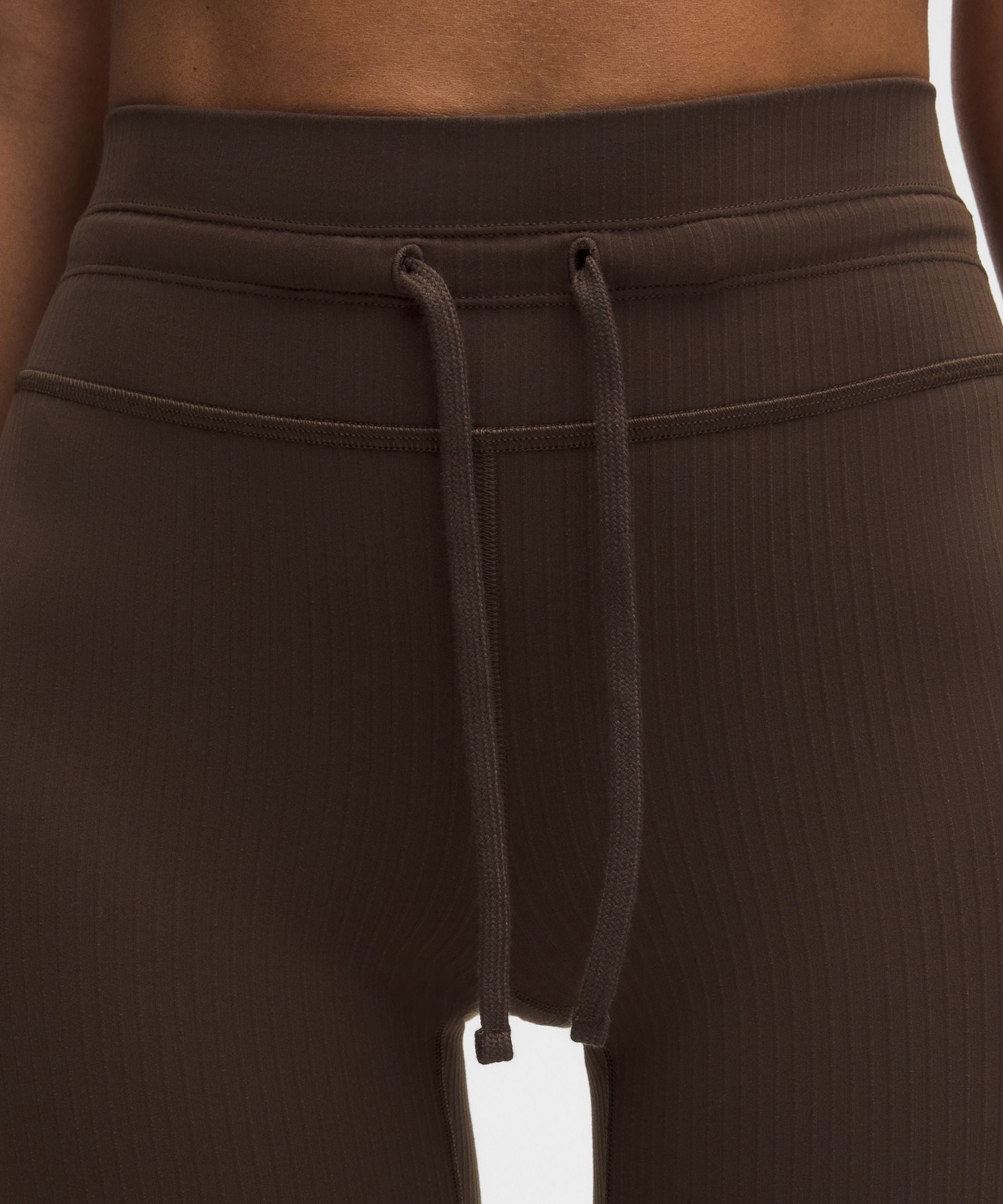 Lululemon Groove High-Rise Ribbed Wide-Flare Pant