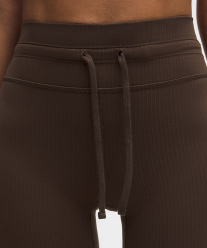 Lululemon Groove High-Rise Ribbed Wide-Flare Pant