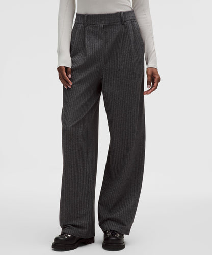 Lululemon Women's Daydrift High-Rise Wide-Leg Trouser Regular *Herringbone