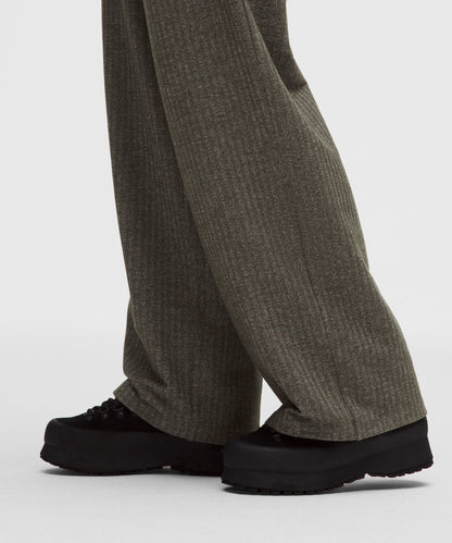 Lululemon Women's Daydrift High-Rise Wide-Leg Trouser Short *Herringbone