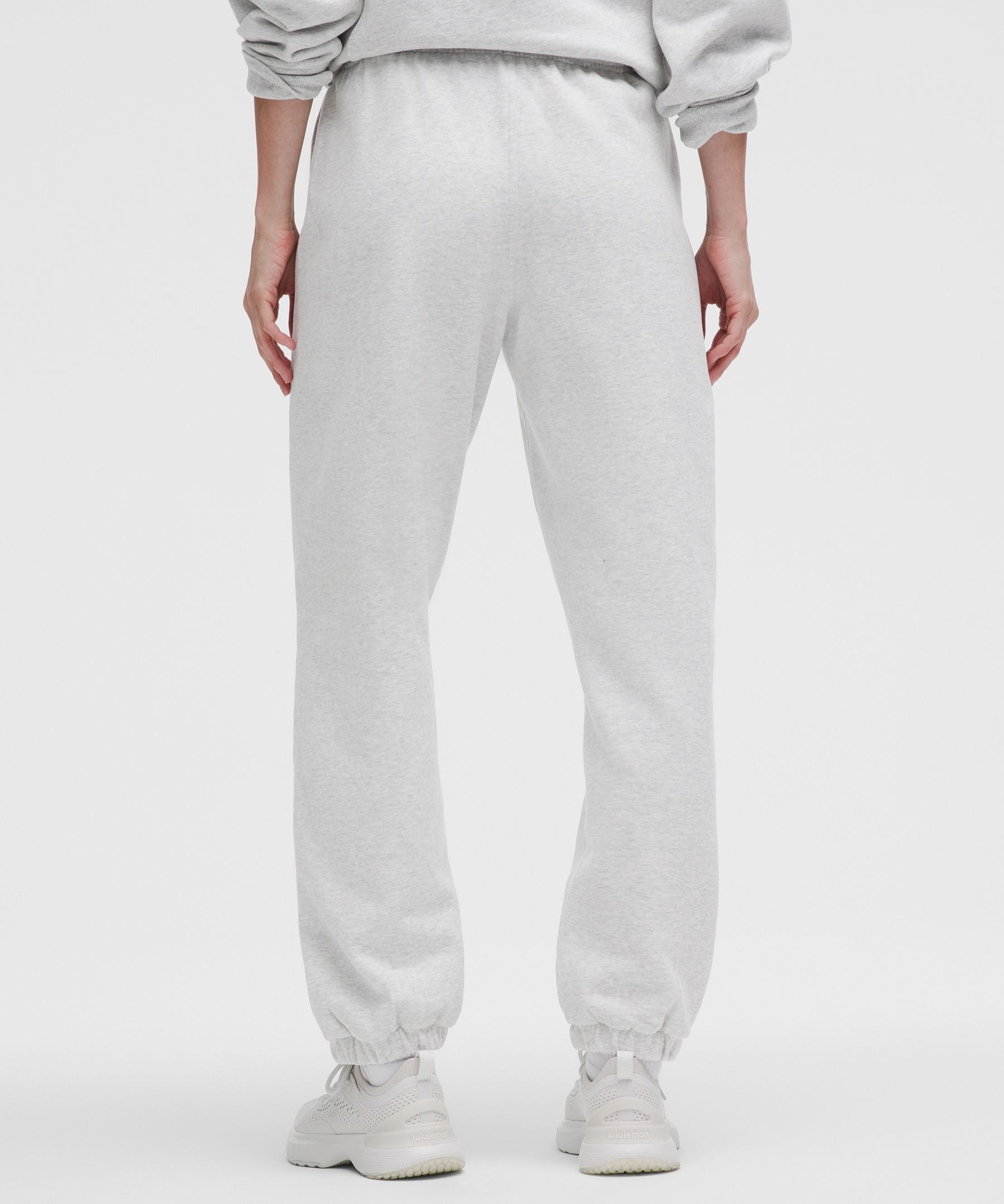 Lululemon Scuba Mid-Rise Oversized Jogger *Regular Heathered Core Ultra Light Grey