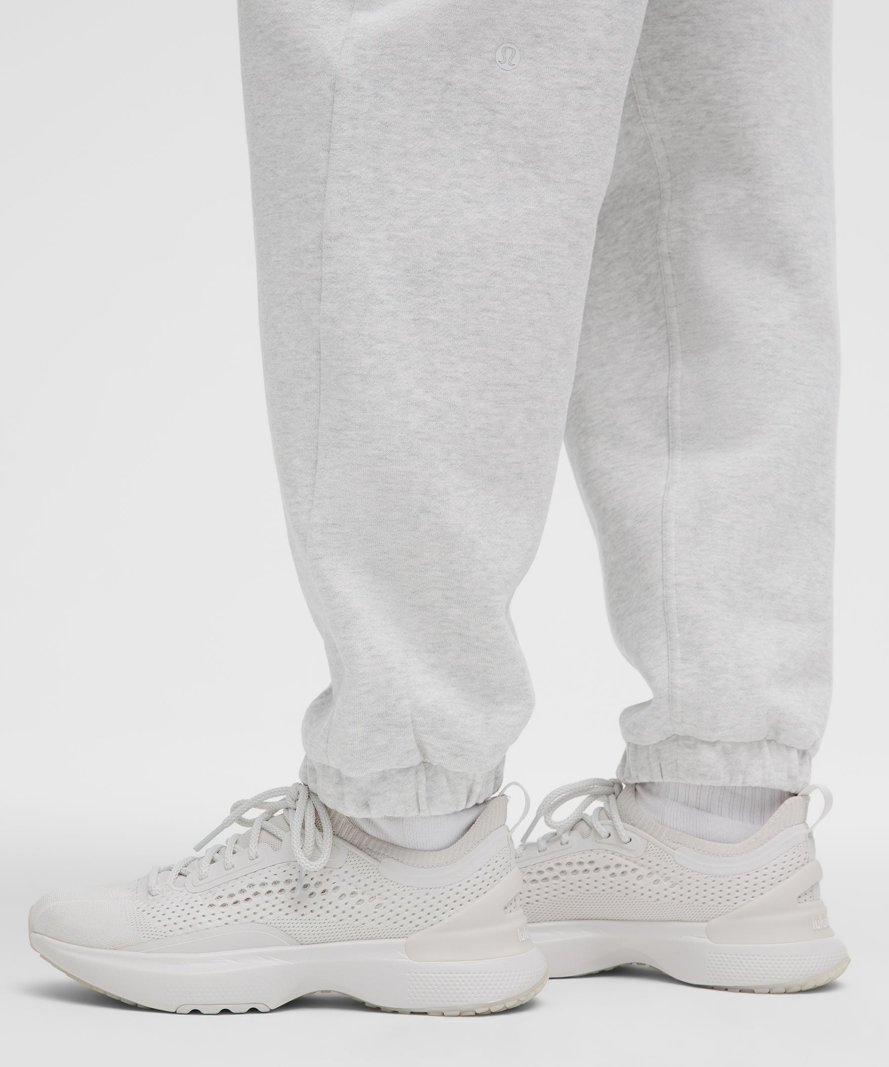 Lululemon Scuba Mid-Rise Oversized Jogger *Regular Heathered Core Ultra Light Grey