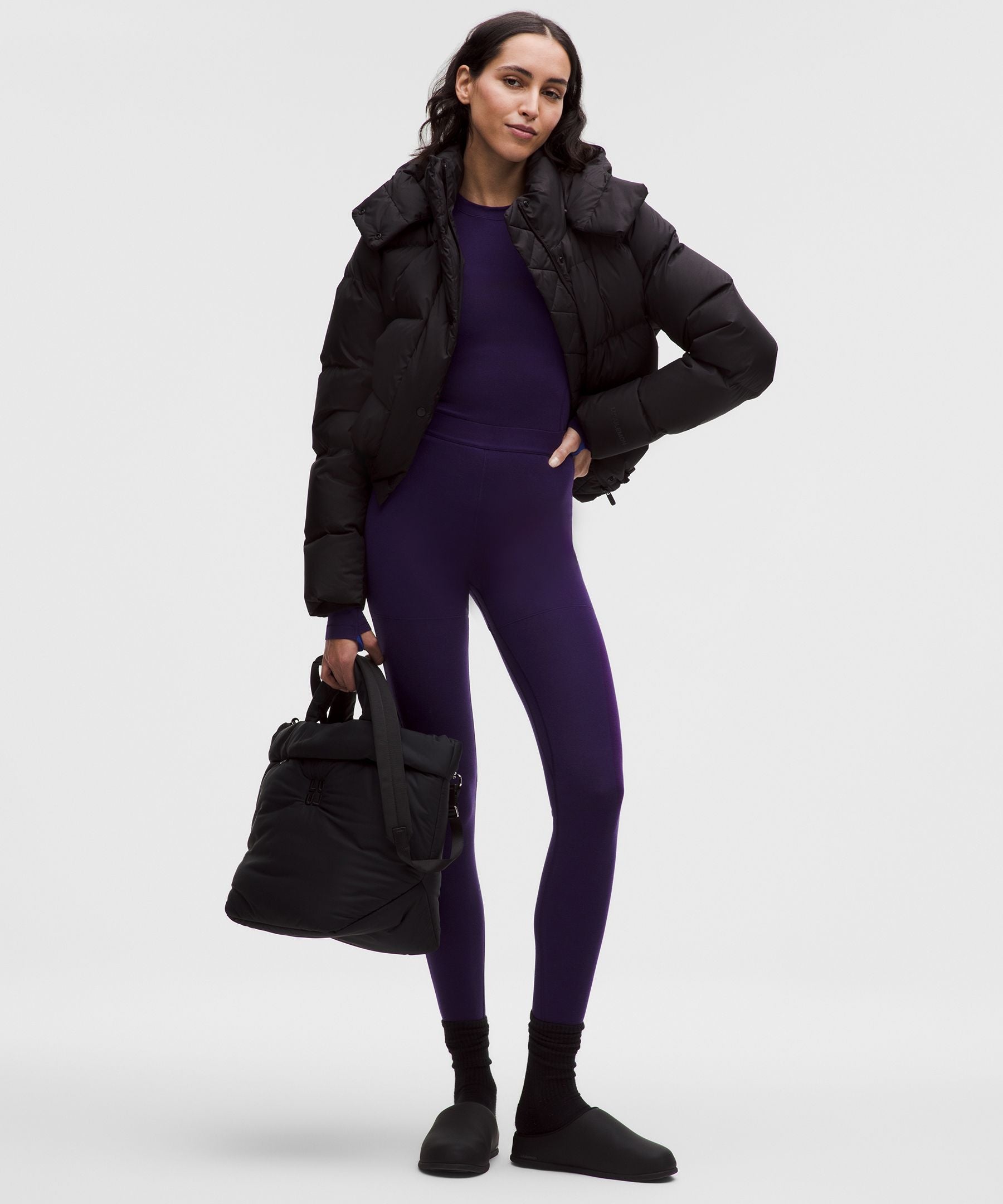 Lululemon Women's Wool-Blend Base Layer Tight 28"