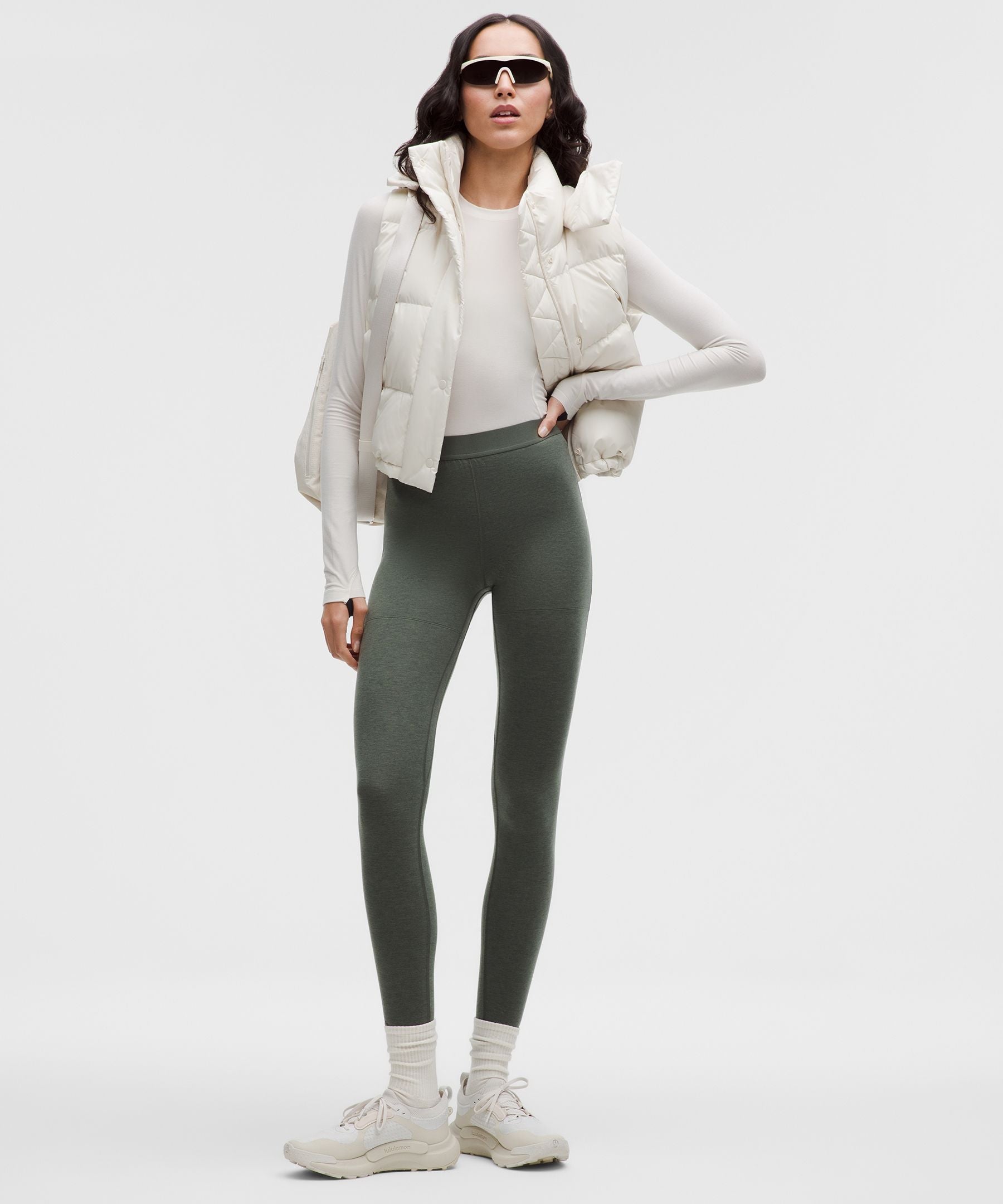 Lululemon Women's Wool-Blend Base Layer Tight 28"