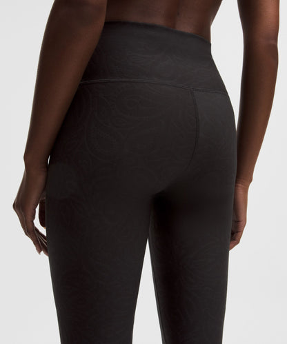 Lululemon Women's 3D Jacquard Paisley Train High-Rise Tight 25"