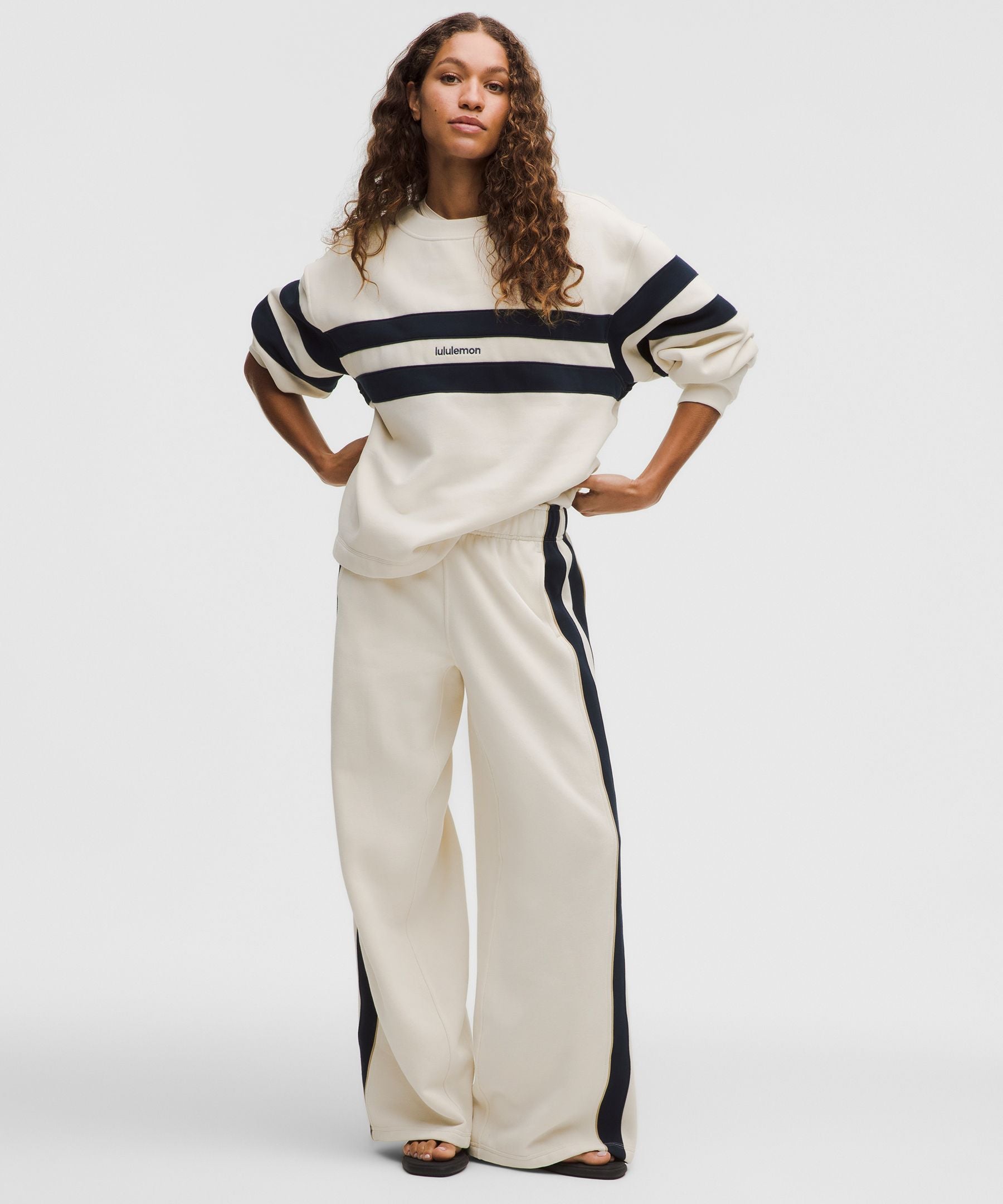 Lululemon Women's Steady State Oversized Track Pant *Stripe