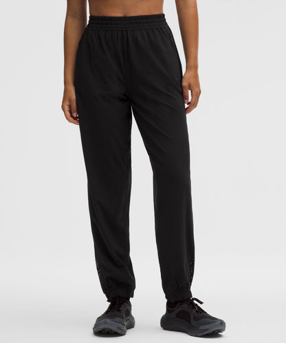 Lululemon Women's Adapted State Mid-Rise Jogger *Perforated Stripe