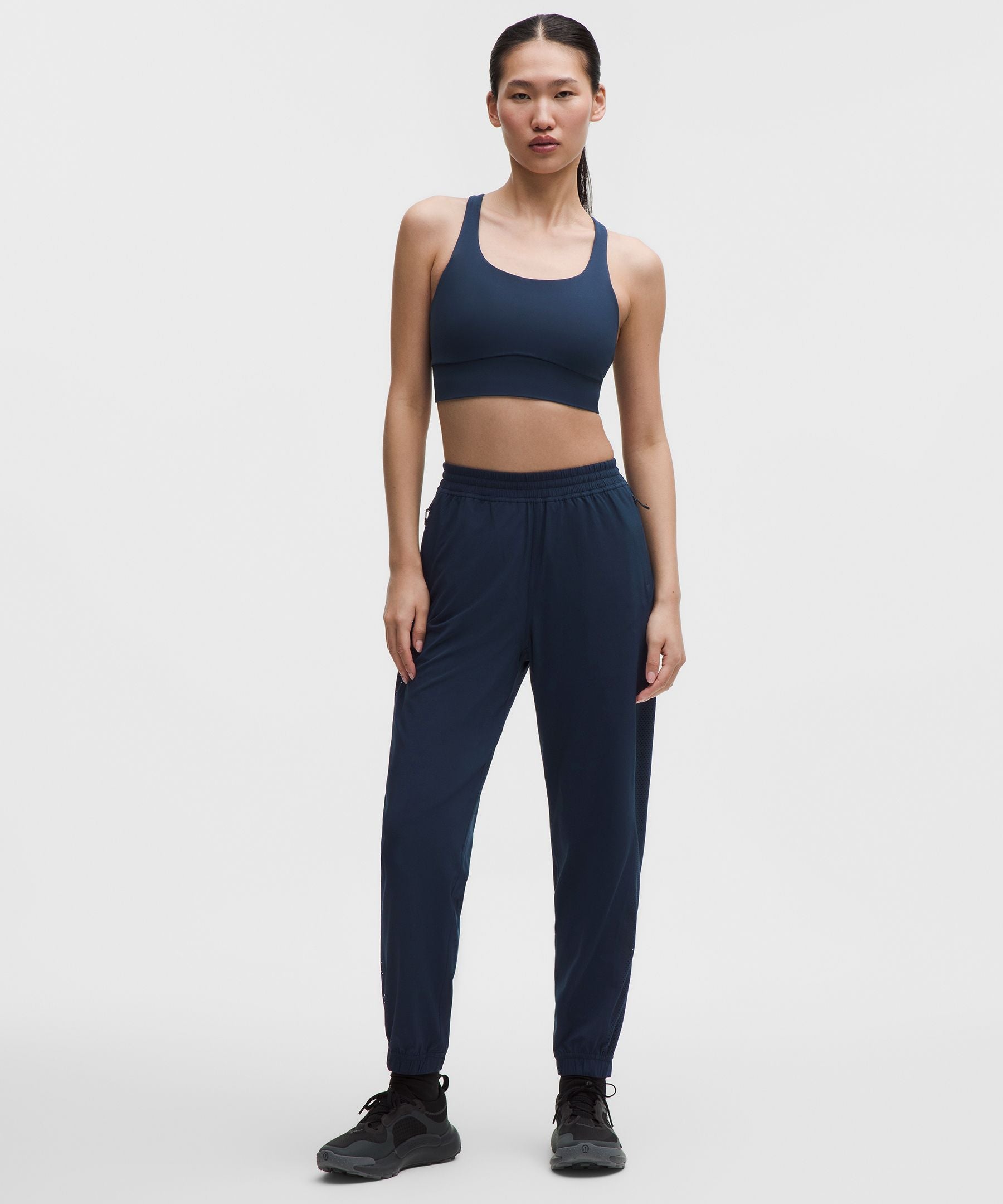 Lululemon Women's Adapted State Mid-Rise Jogger *Perforated Stripe