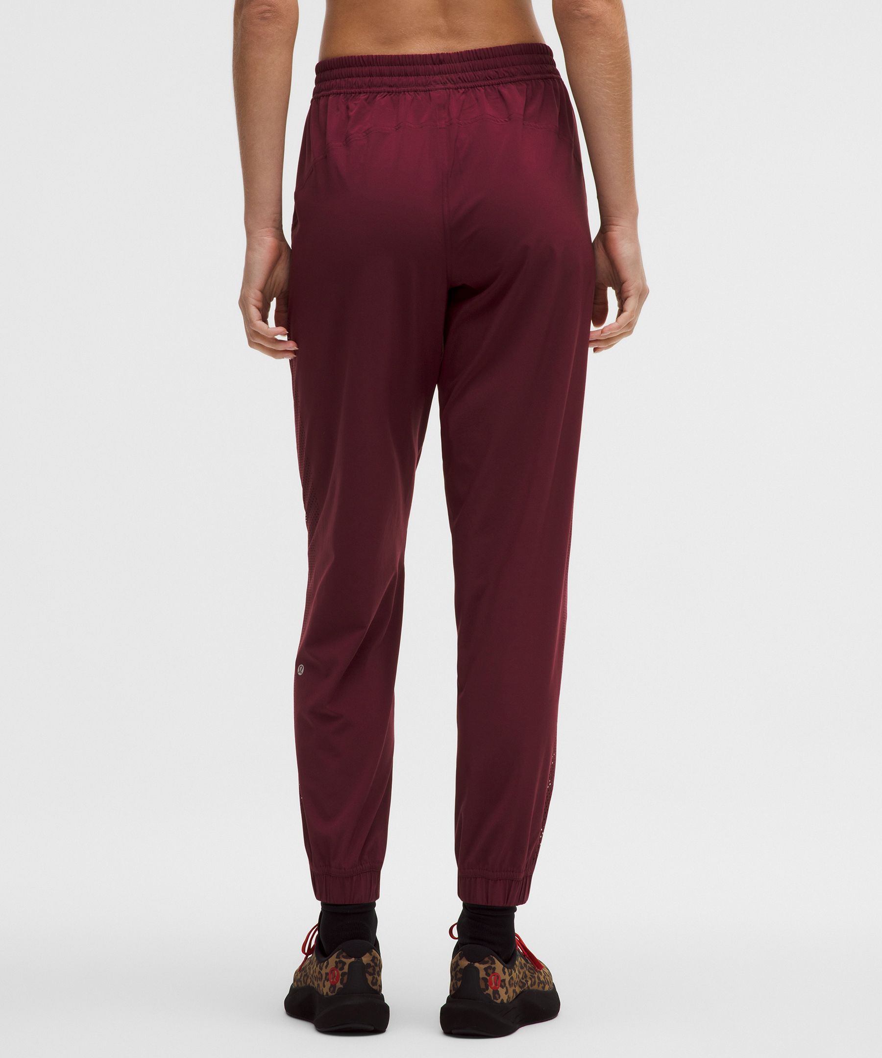 Lululemon Women's Adapted State Mid-Rise Jogger *Perforated Stripe