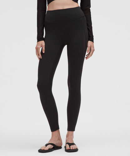 Lululemon Women's Nulu High-Rise Mesh-Panel Tight 25"