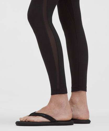 Lululemon Women's Nulu High-Rise Mesh-Panel Tight 25"