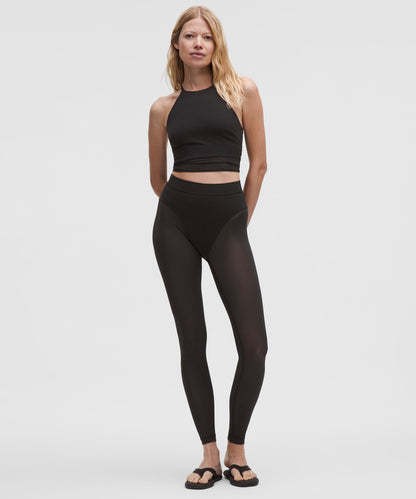 Lululemon Women's Nulu High-Rise Mesh-Leg Tight 28"