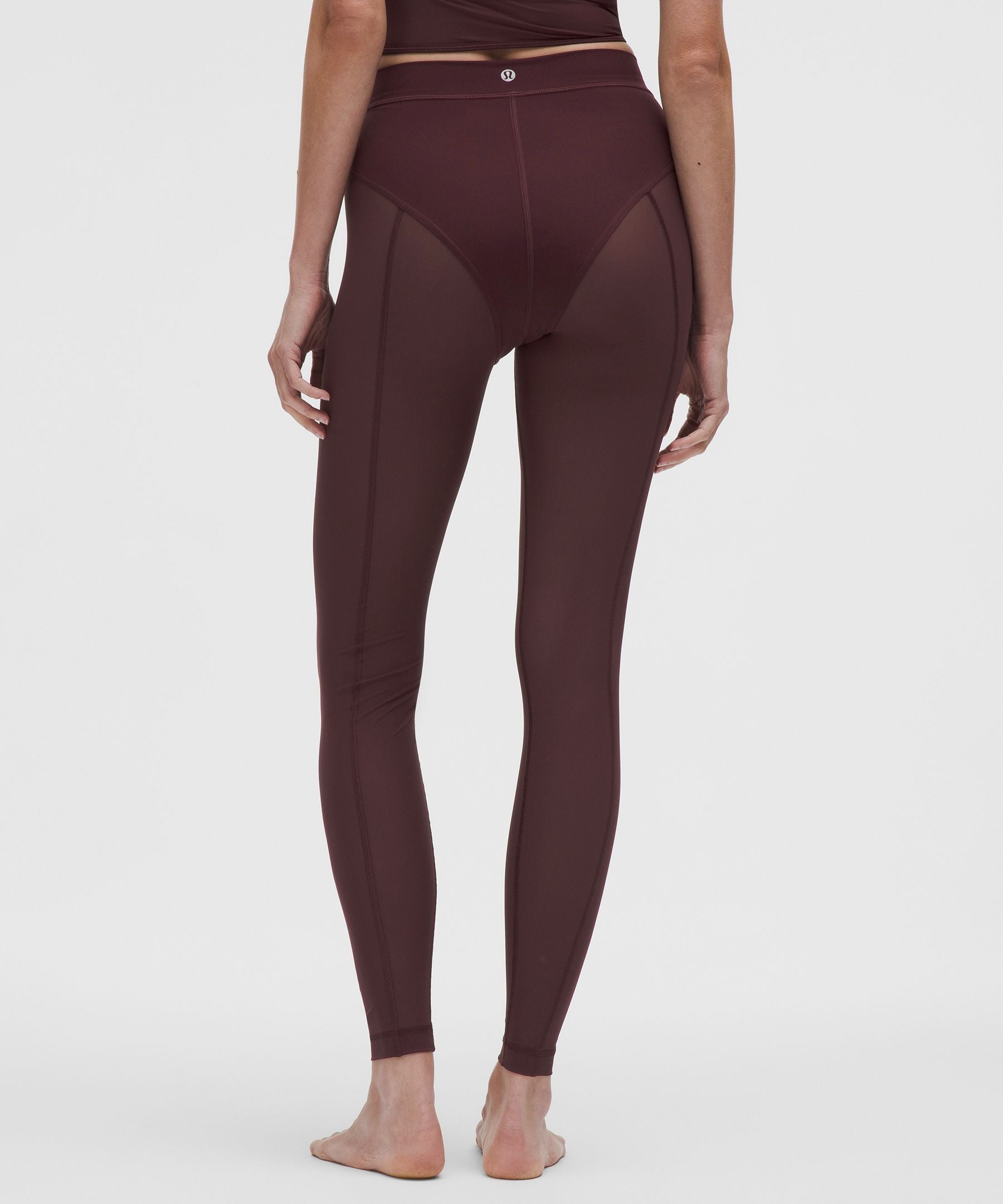 Lululemon Women's Nulu High-Rise Mesh-Leg Tight 28"