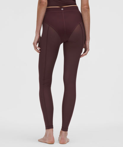 Lululemon Women's Nulu High-Rise Mesh-Leg Tight 28"