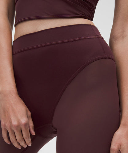 Lululemon Women's Nulu High-Rise Mesh-Leg Tight 28"