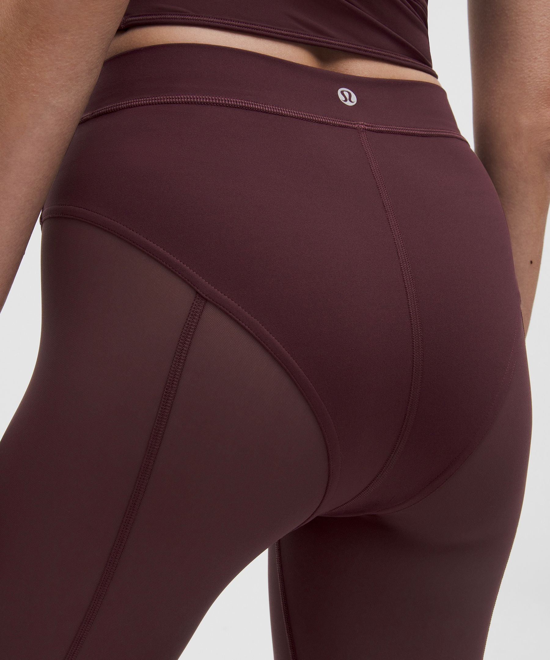 Lululemon Women's Nulu High-Rise Mesh-Leg Tight 28"
