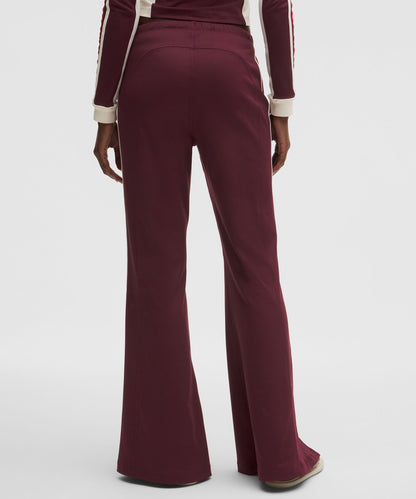 Lululemon Striped Slim-Fit Mid-Rise Track Pant