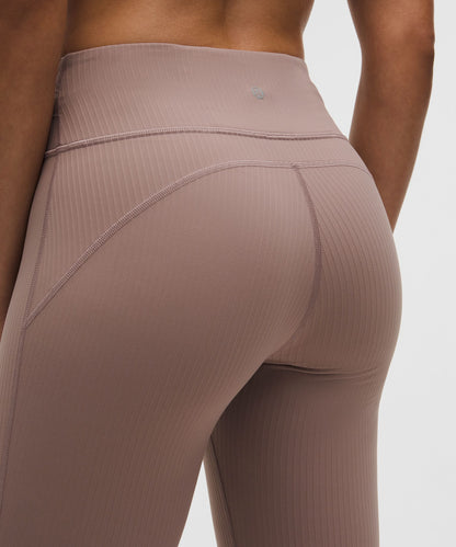 Lululemon Groove High-Rise Ribbed Wide-Flare Pant