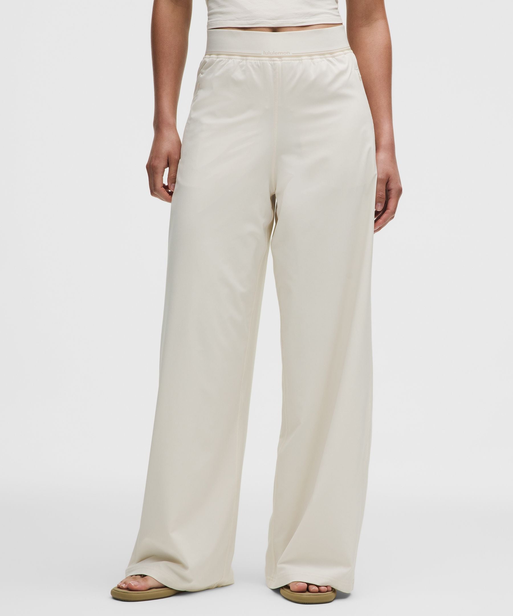 Lululemon Swift High-Rise Wide-Leg Pant *Logo Waistband