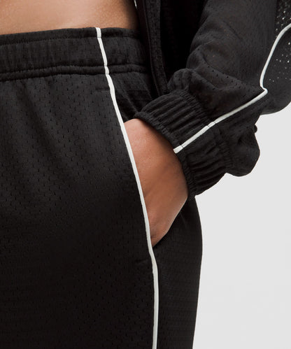 Lululemon Mesh High-Rise Wide-Leg Training Pant