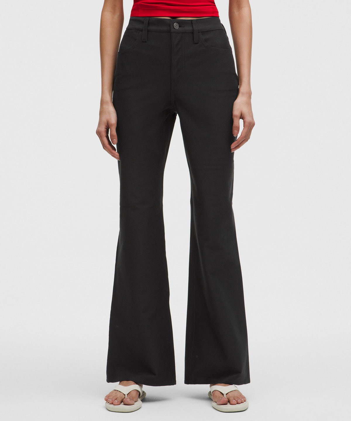 Lululemon Women's EasyFive High-Rise Subtle-Flare Pant *Short