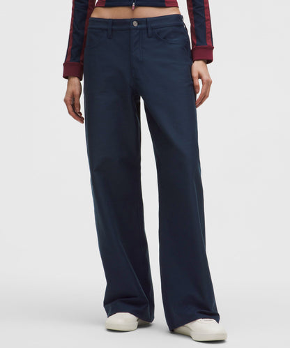 Lululemon Women's EasyFive Low-Rise Classic Wide-Leg Pant *Tall