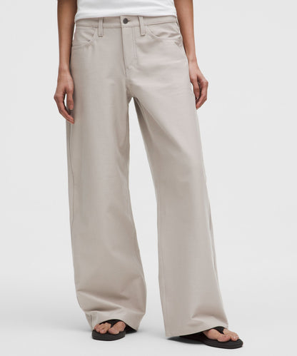 Lululemon Women's EasyFive Low-Rise Classic Wide-Leg Pant *Tall