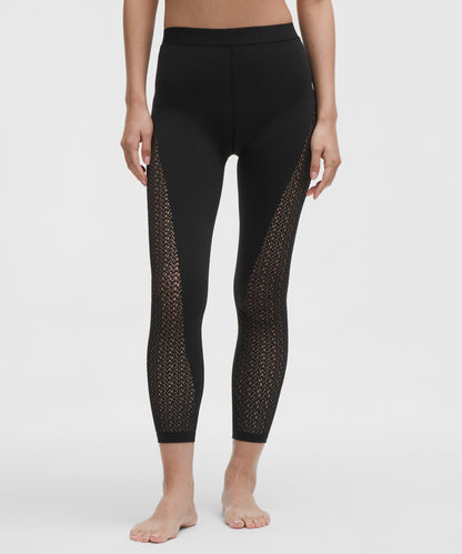 Lululemon Women's RevealKnit Interlace Mid-Rise Tight *7/8 Length