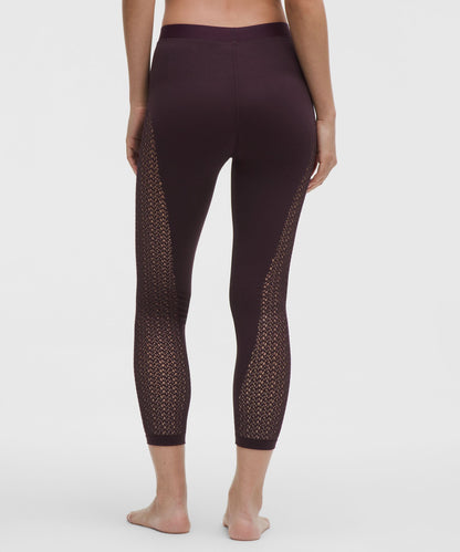 Lululemon Women's RevealKnit Interlace Mid-Rise Tight *7/8 Length