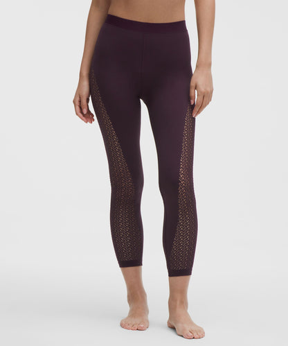 Lululemon Women's RevealKnit Interlace Mid-Rise Tight *7/8 Length