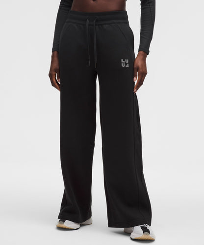 Lululemon Scuba Mid-Rise Wide-Leg Pant *Jewelled