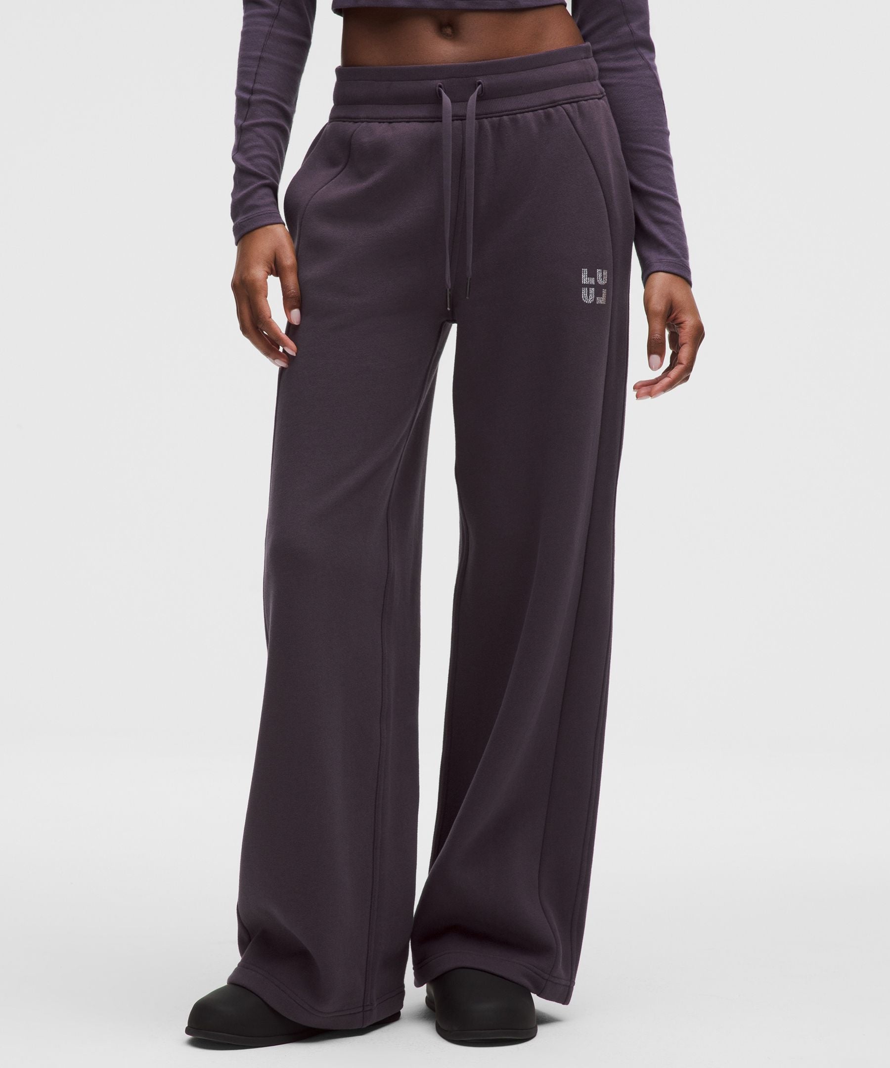 Lululemon Scuba Mid-Rise Wide-Leg Pant *Jewelled