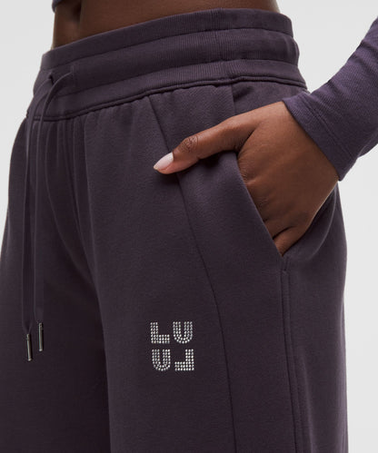 Lululemon Scuba Mid-Rise Wide-Leg Pant *Jewelled