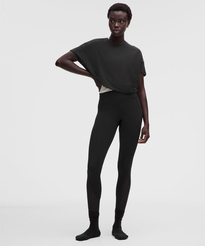 Lululemon Women's Nulu and Mesh No Line High-Rise Studio Tight 25"
