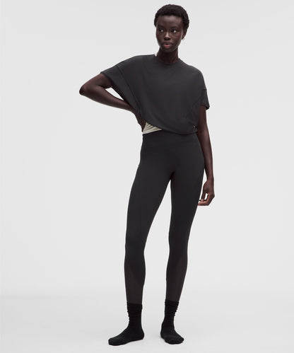 Lululemon Women's Nulu and Mesh No Line High-Rise Studio Tight 25"