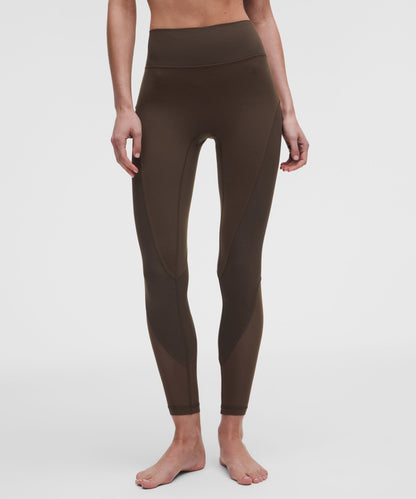 Lululemon Women's Nulu and Mesh No Line High-Rise Studio Tight 25"