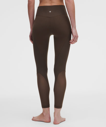 Lululemon Women's Nulu and Mesh No Line High-Rise Studio Tight 25"