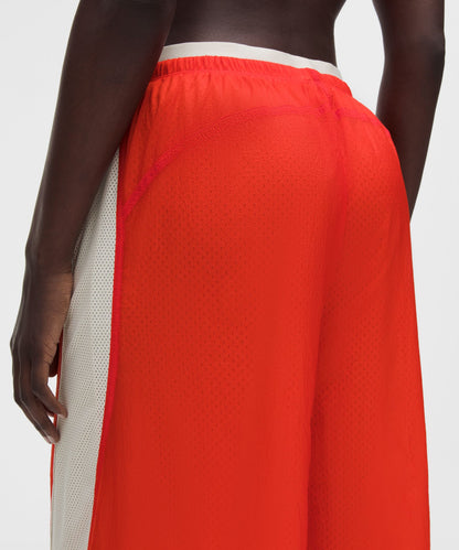 Lululemon License to Train Textured Nylon Mid-Rise Pant