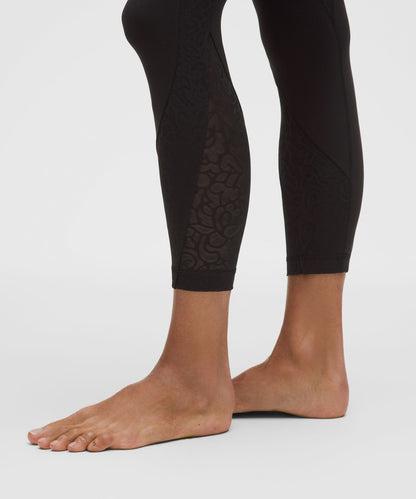 Lululemon Women's Paisley Lace Overlay Tight 25"
