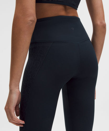 Lululemon Women's Paisley Lace Overlay Tight 25"